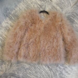 Pellobello Oat Beige Feather Jacket